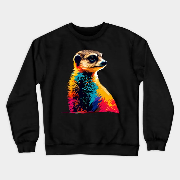 Meerkat Crewneck Sweatshirt by JH Mart
